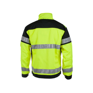 Waterproof Industrial Construction Hi Vis Winter Workwear Custom <b>Men</b> Winter Heavy Work <b>Reflective</b> Safety High Visibility <b>Jacket</b> - Product Image 2