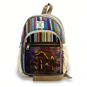 Hemp Cotton <b>Student</b> <b>Backpack</b> - Product Image 2