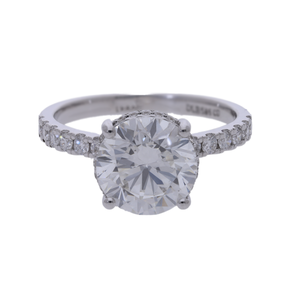 3ct phòng thí nghiệm phát triển vòng kim cương Nhẫn đính hôn với ban nhạc mở - Product Image 1