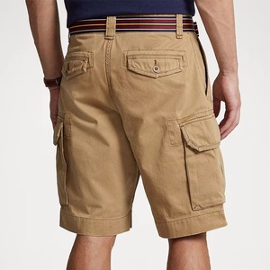 Shorts cargo pour hommes avec logo imprimé personnalisé, décontractés, pour l'extérieur, tissu léger, best-seller, motif uni - Product Image 6