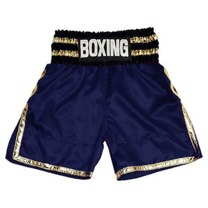 Shorts de boxe personnalisés en satin professionnels à taille haute pour la production en gros et l'exportation - Product Image 1