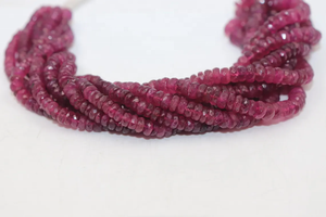 Cuentas Redondas Facetadas de Turmalina Rosa de Alta Calidad de 4-5 mm, Hilo de 16 Pulgadas, Piedra Preciosa Natural, Tienda de Gemas Indias, Peso Personalizable - Product Image 6