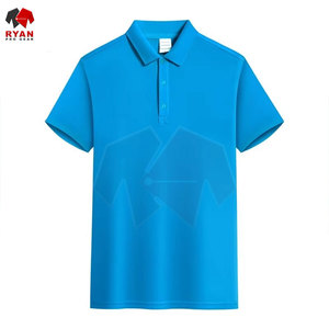 Chemises polo personnalisées Ryan Pro Gear pour hommes, style pull, avec logo personnalisé sur le panneau. - Product Image 4