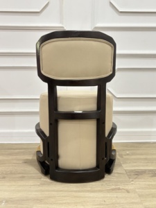Custom Handmade Modern Teak Wood <b>Stool</b> and Ottoman for Home Hotel Villa Use - Product Image 4