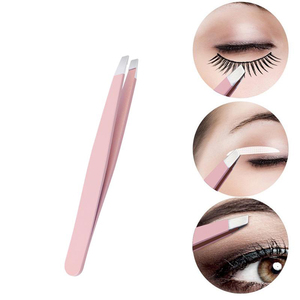 Customized Eyebrow Tweezers Stainless Steel Hair <b>Clip</b> Eyebrow Trimmer Extension Women Makeup Beauty Eyebrow Tweezers - Product Image 3