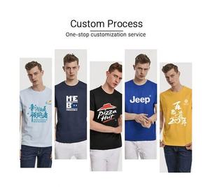 เสื้อยืดผ้าฝ้ายสะพายไหล่ทรงโอเวอร์ไซส์สำหรับผู้ชายพิมพ์ลายออกแบบได้ตามที่ต้องการ - Product Image 4