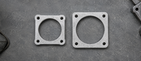 Heavy duty pipeline flange Industrial pipe fitting adapter Valve retainer ring casting Metal companion flange plate