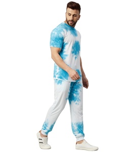 Ensemble de survêtements pour hommes 2024, personnalisés, avec cordon de serrage, confortables, respirants, écologiques, imprimés, deux pièces - Product Image 2