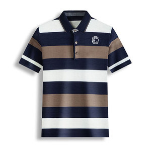 Chemises polo confortables pour hommes avec matière respirante, design à manches courtes, idéales pour le streetwear - Product Image 1