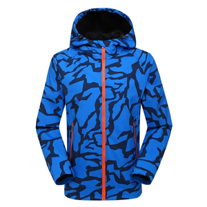 Chaqueta Softshell de Camuflaje para Hombre de Alta Calidad, Cortavientos, con Cremallera y Capucha, de Poliéster, para Invierno, Uso Casual, OEM - Product Image 1