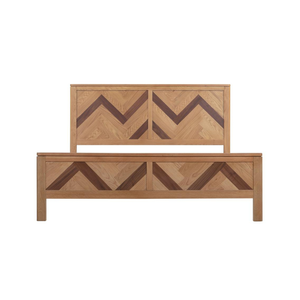 Mejor Precio, Estructura de Cama Moderna de Madera, Muebles Clásicos para Dormitorio, OEM/ODM, Madera Sólida de Roble/Pino/Acacia, Suministro Directo Vietnamita - Product Image 1