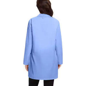 Tenue d'infirmière à manches longues pour femmes, nouvelles couleurs, blouse médicale bleue pour les professionnels de la santé, uniformes d'hôpital - Product Image 5