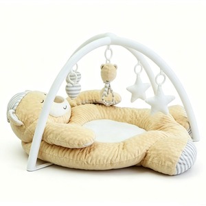 Tapis de jeu en peluche avec arche d'activités pour bébés de 0 à 24 mois, jouet doux unisexe pour usage domestique - Product Image 3
