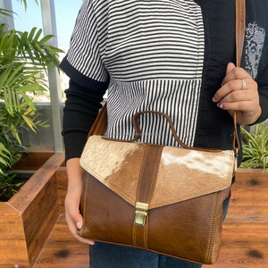 Bolsos de mujer de piel auténtica de vaca personalizados recién llegados bolsos cruzados de hombro para mujer monederos y bolsos de diseñador de lujo - Product Image 2