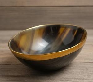 Cuenco ecológico de cuerno de búfalo natural y cuenco para frutos secos, rústico, moderno, ovalado, de lujo, para jabón/depilación, personalizado - Product Image 2