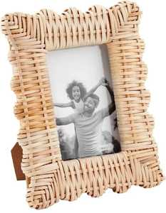Handcrafted Rustic Wooden Photo <b>Frame</b> Nautical Rope Bound Square Solid Wood Picture <b>Frame</b> Wall <b>Mount</b> Tabletop Display Wholesale - Product Image 6