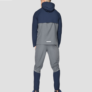 Conjunto Deportivo de Moda para Hombre, Sudadera con Capucha Estilo Vintage, Corte Regular, Ropa Deportiva para Gimnasio, Mezcla de Algodón, OEM, Ligero - Product Image 2