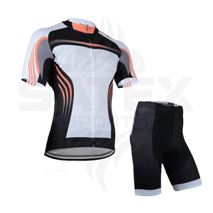 Tenue de cyclisme pour équipe sportive, ensemble d'uniformes d'été unisexe, personnalisable avec le nom de l'équipe, kits respirants à séchage rapide, vêtements en solde - Product Image 4