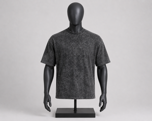 T-shirt surdimensionné personnalisé pour homme, vente en gros, style vintage délavé, streetwear décontracté, fabricant et fournisseur de vêtements OEM ODM, export en gros - Product Image 1