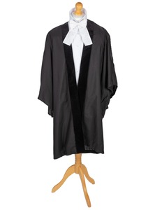 Uniforme negro de abogado - Product Image 2