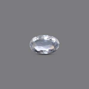 4.35 Carat Natural White Zircon Loose Gemstone for Fine Jewelry - Product Image 1