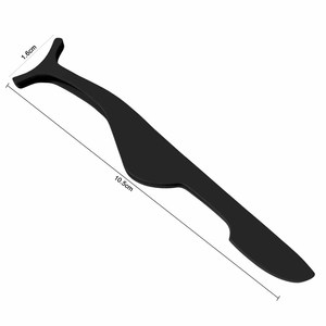 Herramienta Aplicadora de Extensión de Pestañas Postizas, Reutilizable, Resistente al Agua, de Acero Inoxidable, Profesional, para Colocación de Pestañas - Product Image 6