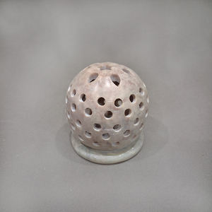 Fabriqué en Inde, porte-bougie en pierre ollaire artisanal de qualité supérieure, gravé, lampe aromatique en pierre naturelle, décoration d'intérieur, durable, prix d'usine en gros - Product Image 1