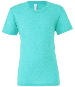 Soft CVC Heather Tri-Blend T <b>Shirt</b> Custom Logo DTG DTF Printing Wholesale Blank Vintage Tee <b>Shirts</b> for USA Buyer - Product Image 6