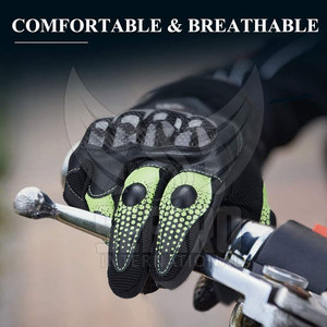Pakistan Made Solid Color Motorbike <b>Gloves</b> Oem Service Motorbike <b>Gloves</b> Low Moq Motorbike <b>Gloves</b> - Product Image 4