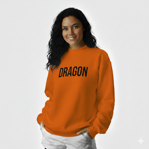 Sudadera Oversize de Cuello Alto para Mujer, Manga Larga, Hombros Caídos, Tejido Cálido, Estilo Urbano Moderno - Product Image 3