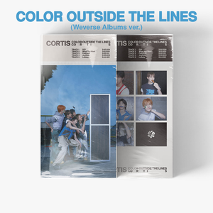 อัลบั้มต้นฉบับภาษาเกาหลี CORTIS - COLOR OUTSIDE THE LINES (เวอร์ชั่น Weverse Albums) - Product Image 1