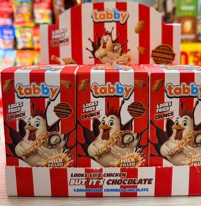 Crispy Cluck Fried Chicken Shaped Milk Chocolate with Strawberry wholesale bulk gift choc strawberry <b>snack</b> dessert novelty candy - Product Image 4