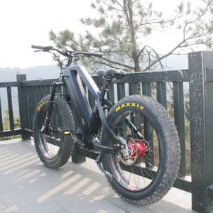 VTT électrique haut de gamme 29 pouces en fibre de carbone, double suspension, moteur central Bafang 48V1000W, batterie cachée 48V 17.5Ah - Product Image 6