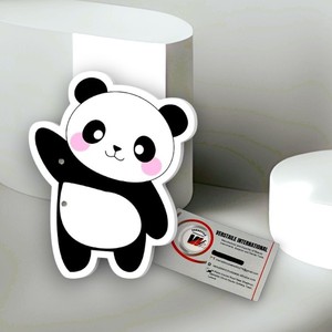 Palette d'extensions de cils magnétiques personnalisées en forme de panda, nouveau design cœur, carré, fleur, cercle, diamant, papillon, en acrylique - Product Image 6