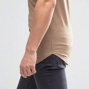 Camiseta Deportiva Casual para Hombre, 100% Algodón Jersey, Corte Regular, con Dobladillo Curvo, Ecológica, Transpirable y de Secado Rápido - Product Image 4