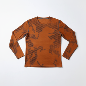 เสื้อแรชการ์ดผู้ชายแบบสั่งทำพิเศษรุ่นใหม่ล่าสุด 100% ปรับแต่งได้ แห้งเร็ว ระบายอากาศดี แขนยาว ขั้นต่ำในการสั่งซื้อน้อย พร้อมพิมพ์ลาย - Product Image 4