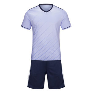 Uniforme de football personnalisé imprimé en sérigraphie, unisexe, court, séchage rapide, léger, respirant, logo personnalisé, vente en gros internationale - Product Image 5