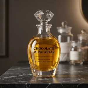 Aceite de Perfume sin Alcohol Chocolate Musk Attar, Fragancia Unisex, 100 Gramos, Aroma Corporal de Larga Duración - Product Image 2