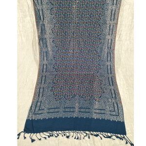 Super Quality Indian Pashmina <b>Shawl</b> with Stunning Design and Luxurious Wool Border for Muslims in Autumn - Product Image 1