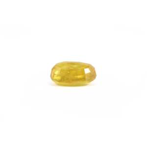 พลอยแซฟไฟร์สีเหลืองทรงรีขนาด 7.2 กะรัต สำหรับเครื่องประดับชั้นดี - Product Image 3