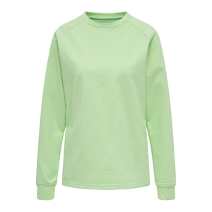 เสื้อสเวตเชิ้ตผู้หญิงสีพื้นเรียบ ออกแบบโลโก้เองได้ตามต้องการ สำหรับใส่ลำลอง - Product Image 1