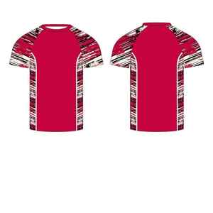 เสื้อฮอกกี้น้ำแข็งผู้ชายแบบตาข่ายโพลีเอสเตอร์พิมพ์ลายแบบซับลิเมชั่น แขนสั้น ขายส่ง เสื้อลาครอสแบบสั่งทำ - Product Image 1