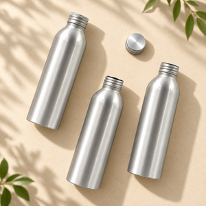 Botellas de aluminio OEM para bebidas con impresión de logotipo personalizado y tapas de rosca de Vietnam - Product Image 6