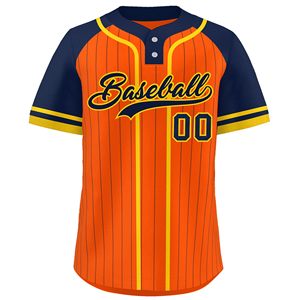 Vêtements de sport personnalisés, maillot de baseball, vêtements de sport, maille polyester, style ample, impression directe sur film personnalisée - Product Image 1
