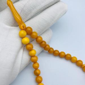 Rosario de Resina Hecho a Mano con Tema de Ángel, Cuentas de Oración Islámicas, Regalo Religioso Musulmán Premium, Técnica de Fundición, para Oración Diaria - Product Image 6
