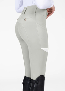 Jodhpurs d'équitation pour enfants 2026, coupe slim, tissu extensible respirant, pantalon d'équitation durable pour les leçons, l'entraînement et les concours - Product Image 4