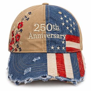 Vintage Washed Cap Distressed Finish <b>Dad</b> <b>Hat</b> Unstructured 6 Panel Cotton OEM Old School Distressed Baseball <b>Hat</b> - Product Image 1