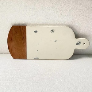 Grande planche de service rectangulaire en bambou, plateau en bois d'olivier, planche à découper en résine de rivière, planche à découper pour la maison, planche à découper pour viande et produits à croquer - Product Image 6