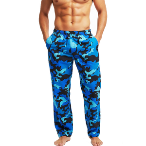 OEM Custom Service Unisex 100% Cotton Camo Print <b>Elastic</b> <b>Waist</b> Casual Joggers Winter <b>Trousers</b> - Product Image 2