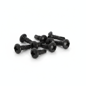Vis à tête cylindrique PDC modèle 11 certifiées DIN/ISO pour fixation du béton - Vis en acier au carbone revêtu noir, classe 4.8 et 6.8, à couple élevé (en pouces) - Product Image 5